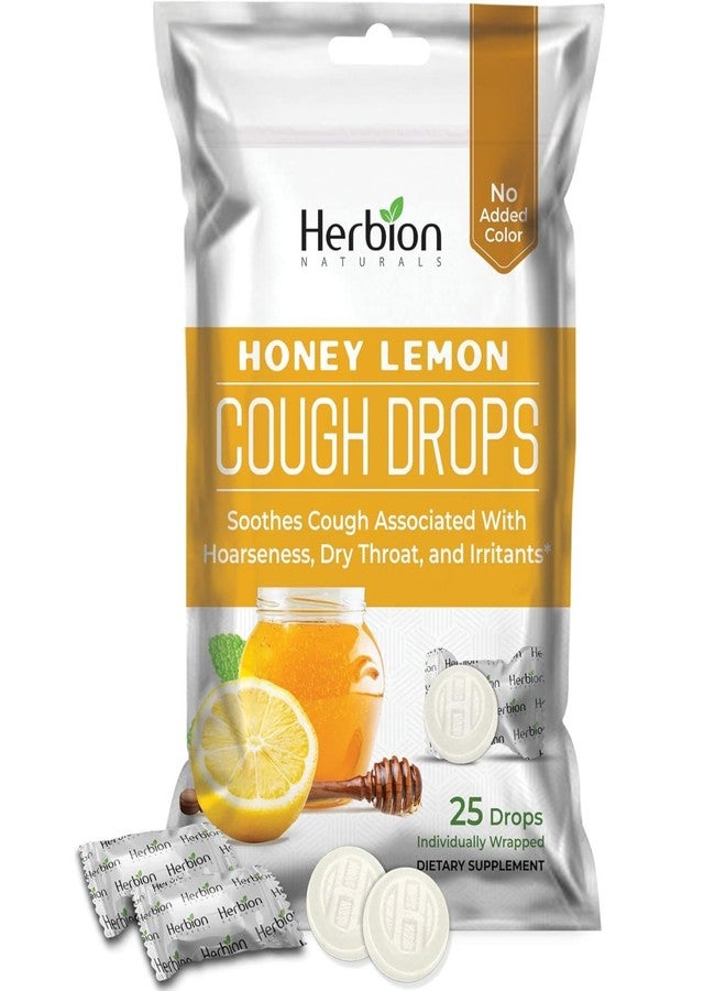 HERBION Naturals Cough Drops with Honey Lemon Flavor, Dietary Supplement, Soothes Cough, for Adults and Children Over 6 Years, 125 Lozenges, Pack of 5 - Image 2